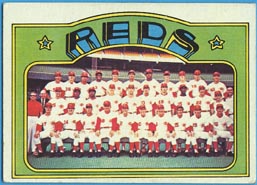 1972 Topps Baseball Cards      651     Cincinnati Reds TC
